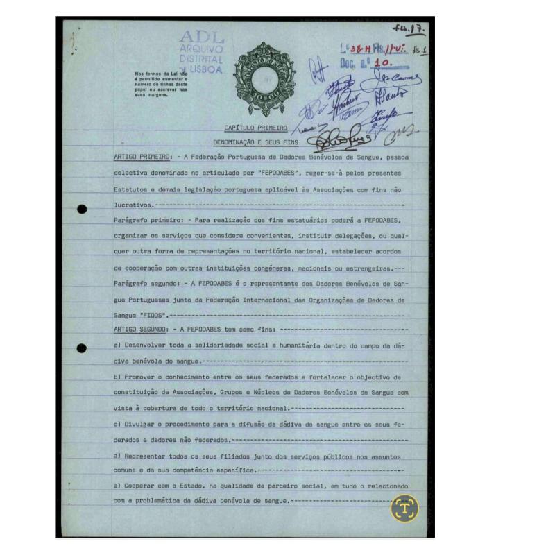 Federação Portuguesa de Dadores Benévolos de Sangue